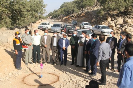 آغاز عملیات اجرایی مسیر ارتباطی آرند_گره ای _ چاسخار/موحد: با  فرهنگ «ما می توانیم» می شود مشکلات را حل کرد