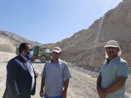 گزارش تصویری از فعالیت پروژه مهم جاده لنده-تراب -جاده ملی دهدشت-پاتاوه