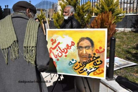 برگزاری نمایش خیابانی و نقاشی در یاسوج / نه به اسلحه ؛ نه به خشونت ؛ نه به نزاع