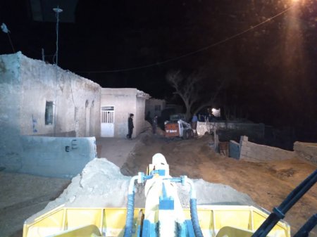 گزارش تصویری از فعالیت شبانه روزی پروژه گازرسانی به 60 روستای بخش های چاروسا و دیشموک