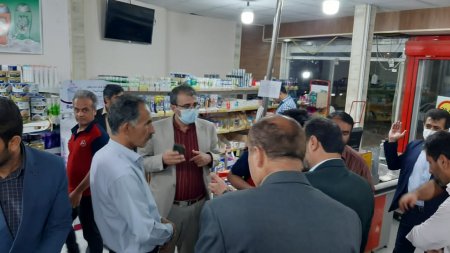 بازدید میدانی فرماندار شهرستان کهگیلویه از بازار+تصاویر