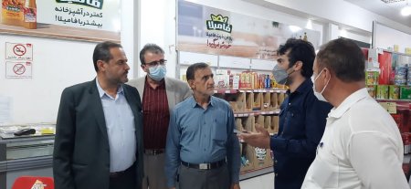 بازدید میدانی فرماندار شهرستان کهگیلویه از بازار+تصاویر