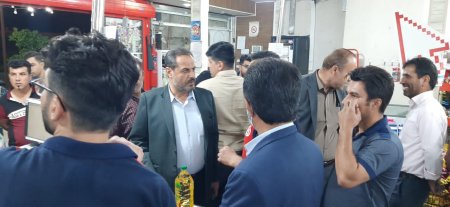 بازدید میدانی فرماندار شهرستان کهگیلویه از بازار+تصاویر