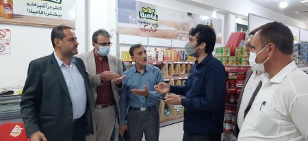 بازدید میدانی فرماندار شهرستان کهگیلویه از بازار+تصاویر