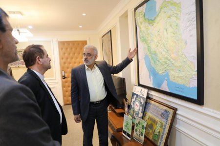 دیدار استاندار کهگیلویه بویراحمد با رئیس سازمان جنگل های کشور