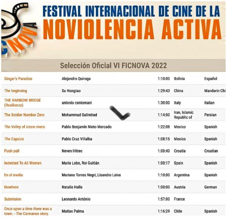 افتخارآفرینی کارگردان کهگیلویه و بویراحمدی در جشنواره بین المللی فیکنووا اسپانیا/تصاویر