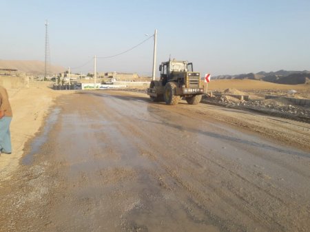 بهسازي و آسفالت راه‌های روستایی بی منجگان،روشن آباد و اکبر آباد بخش مرکزی کهگیلویه/تصاویر