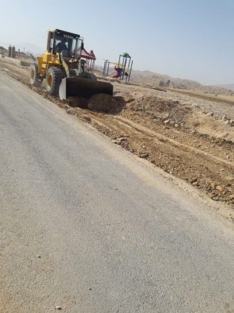 بهسازي و آسفالت راه‌های روستایی بی منجگان،روشن آباد و اکبر آباد بخش مرکزی کهگیلویه/تصاویر