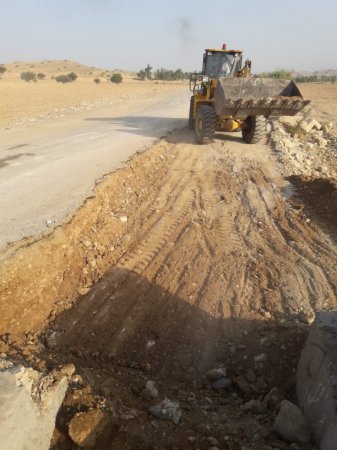 بهسازي و آسفالت راه‌های روستایی بی منجگان،روشن آباد و اکبر آباد بخش مرکزی کهگیلویه/تصاویر