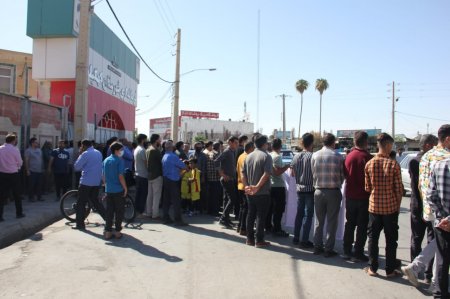 تجمع مردم در حمایت از سد آبریز(مارون 2)/تاکید فرماندار کهگیلویه بر مطالبه حقوق مردم/تصاویر