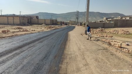 بخشدار سوق خبر داد:بهسازی و آسفالت 18 هزار متر از معابر روستایی دره لبک/تصاویر