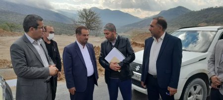 بازدید استاندار کهگیلویه و بویراحمد از جاده ملی دهدشت-پاتاوه/تصاویر