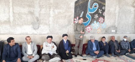 نشست مردمي و بررسي مشكلات روستای سادات امام زاده علی(ع) بخش سرفاریاب با حضور حجت الاسلام موحد