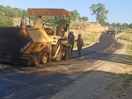 فرماندار کهگیلویه خبر داد:  آغاز عملیات روکش آسفالت محور جاورده-الگن -المور بخش چاروسا/تصاویر