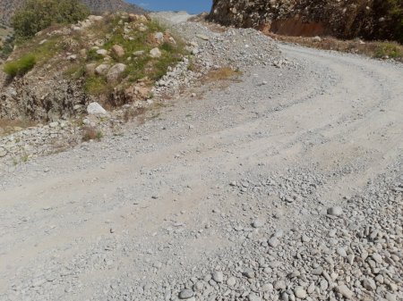 روایتی تلخ از هدر رفت بیت المال:  زیرسازی  که با بی تدبیری در روستای گوراب بخش چاروسا به باد می رود+تصاویر