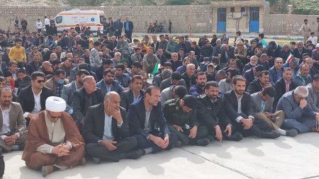 حضور باشکوه مردم قلعه رئیسی در یوم الله 22بهمن/گزارش تصویری