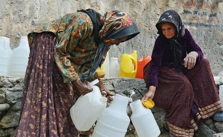 بحران آب در روستای "کره‌کان " ممسنی دراستان فارس +تصاویر