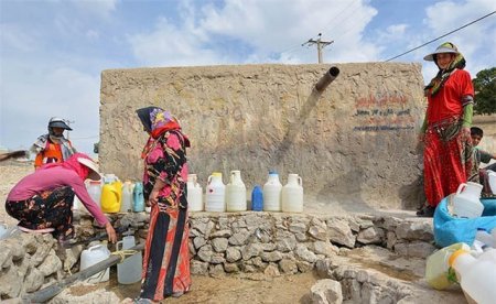 بحران آب در روستای "کره‌کان " ممسنی دراستان فارس +تصاویر