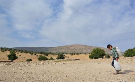 بحران آب در روستای "کره‌کان " ممسنی دراستان فارس +تصاویر