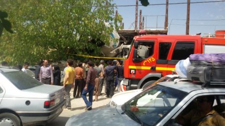 انفجار مهیب در یاسوج با دو کشته و زخمی + تصاویر