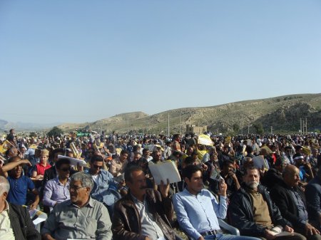 گزارش تصویری نطق انتخاباتی علی پولادی وندا در شهرستان گچساران با هوادارانش بخش دوم