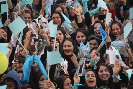 گزارش تصویری نطق انتخاباتی سید محمد موحد در ورزشگاه تختی دهدشت/ بخش اول