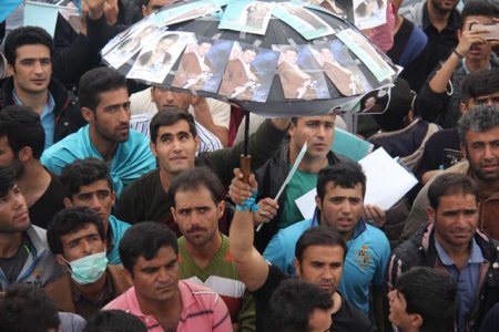 گزارش تصویری نطق انتخاباتی سید محمد موحد در ورزشگاه تختی دهدشت/ بخش اول