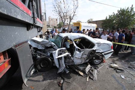 11 کشته و زخمی حاصل تصادف زنجیره ای در بولوار امیرکبیر شیراز !+تصاویر