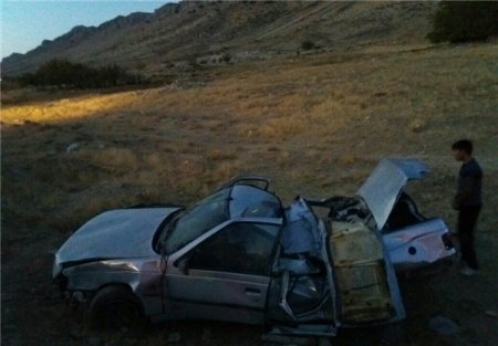 یک کشته و 7 مصدوم بر اثر سه حادثه واژگونی خودرو در بویراحمد+تصاویر
