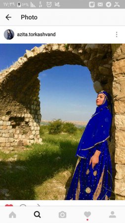 بازیگر زن معروف سینمای ایران در لباس لری +تصاویر