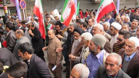 حماسه حضور پرشور مردم گچساران در راهپیمایی 22 بهمن به روایت عکس راک نیوز