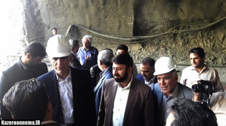 كاهش مسير گچساران -شيراز با افتتاح تونل هاي تنگ ابوالحیات +تصاوير