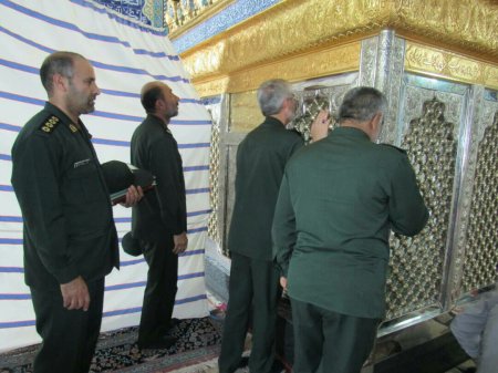 مراسم گرامیداشت روز سرباز در شهر دهدشت برگزار شد