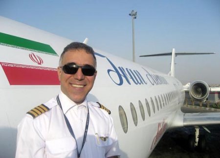 کاپیتان شیرازی مدیرعامل هواپیمایی کیش ایر شد +عکس
