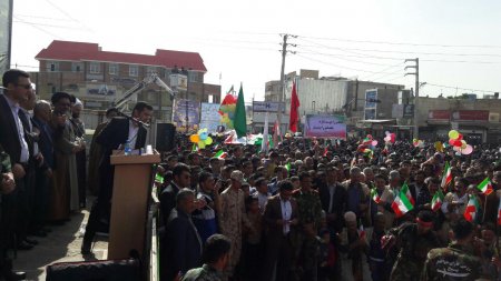 همزمان با سراسر کشور؛ راهپیمایی 22 بهمن باشکوه تر از سالهای گذشته در دهدشت برگزار شد/تصاویر