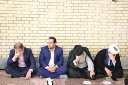 مراسم یادبود سید نقی نشاطی فر و جانباختگان سانحه سقوط هواپیمای تهران - یاسوج در گچساران برگزار شد+تصاویر