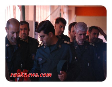 فرمانده سپاه شهرستان کهگیلویه  نخستین روز کاری خود را با حضور در گلزار شهدا آغاز کرد/تصاویر
