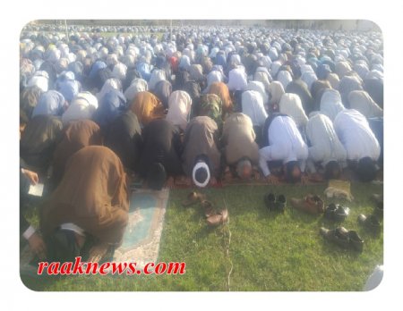 گزارش تصویری نماز عید سعید فطر در دهدشت