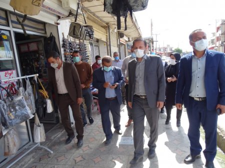 بازدید سرزده دادستان باشت از صنوف این شهر + تصاویر