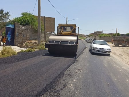 خبرهای خوب برای مردم:  آغاز عملیات اجرایی روکش آسفالت محور مسکن مهر دهدشت-روستای برج علیشیر/تصاویر