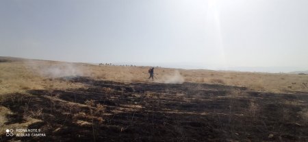 مانور مدیریت بحران و اتش سوزی در مراتع دهدشت/فرماندار کهگیلویه:اجرای مستمر مانور در راستای سنجش آمادگی نیروی‌ های عملیاتی و امدادی ضرورت دارد/تصاویر