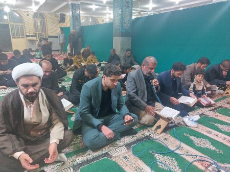 مراسم شب بیست سوم رمضان در مساجد قلعه رئیسی برگزار شد/تصاویر