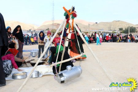 جشنواره فرهنگی ورزشی مشک و ملار  در دهستان بی بی حکیمه گچساران