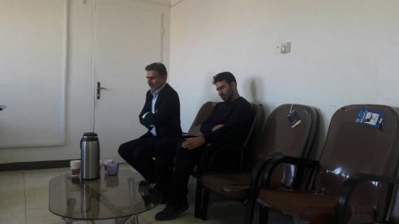 دیدار رئیس بنیاد شهید کهگیلویه با رئیس بیمارستان امام خمینی ره شهر دهدشت/تصاویر